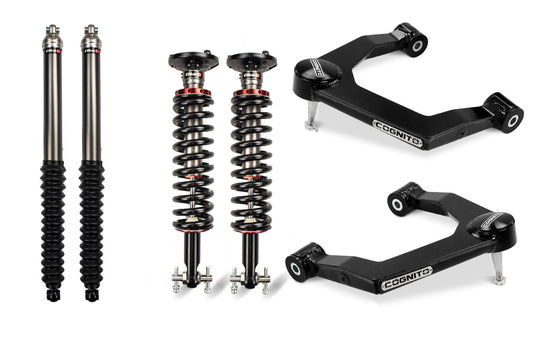 Cognito 1-Inch Performance Leveling Kit With Elka 2.0 IFP Shocks for 19-23 Silverado Trail Boss/Sierra AT4 1500 4WD