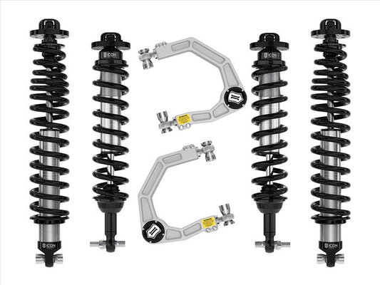 Icon 21-Current Bronco Non-Sasquatch 3-4" Lift Stage 3 Suspension System Billet