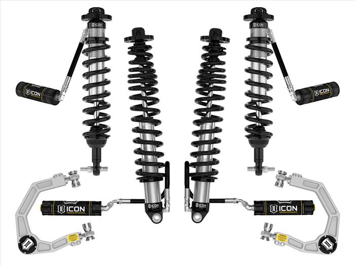 Icon 21-Current Bronco Sasquatch 2-3" Lift Stage 4 Suspension System Billet