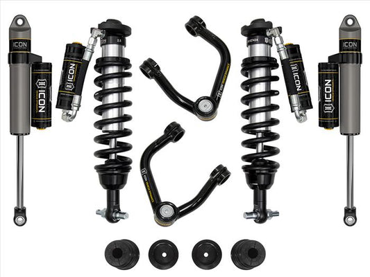 ICON 20-23 FORD RANGER 0-3.5" STAGE 4 SUSPENSION SYSTEM W TUBULAR UCA STEEL KNUCKLE K93204TS