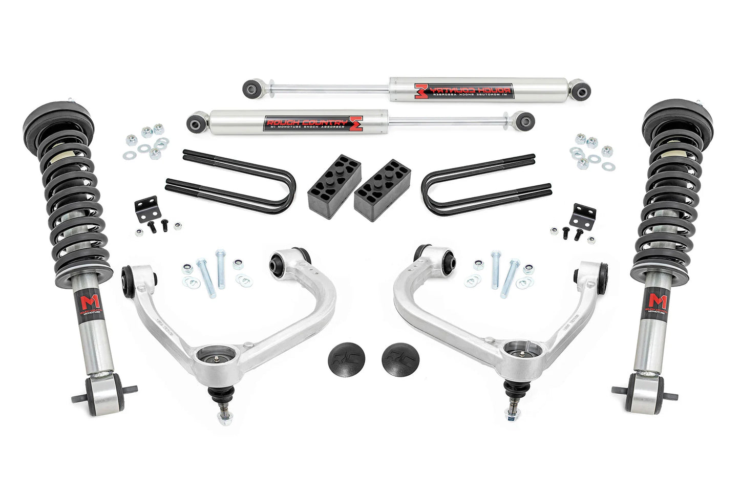 Rough Country 3 Inch Lift Kit Ford F-150 4WD (2021-2024)