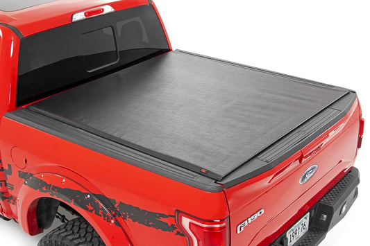 Rough Country Soft Roll Up Bed Cover for Ford F-150 2WD & 4WD (2015-2023)