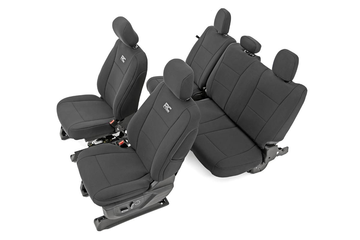 Rough Country Seat Covers for Ford F-150 (2015-2023) and Ford Super Duty (2017-2023)