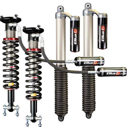HaloLifts/ELKA 2.5 RESERVOIR FRONT & REAR SHOCKS KIT for FORD F-150 4×4, 2014 to Current (2 in. to 3 in. lift)