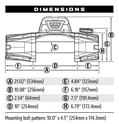 Warn VR EVO 12 WINCH - 103254