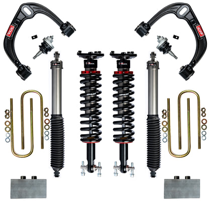 HaloLifts/Elka 2.5 IFP FRONT & REAR SHOCKS KIT for FORD F-150 4x4, 2014 to Current