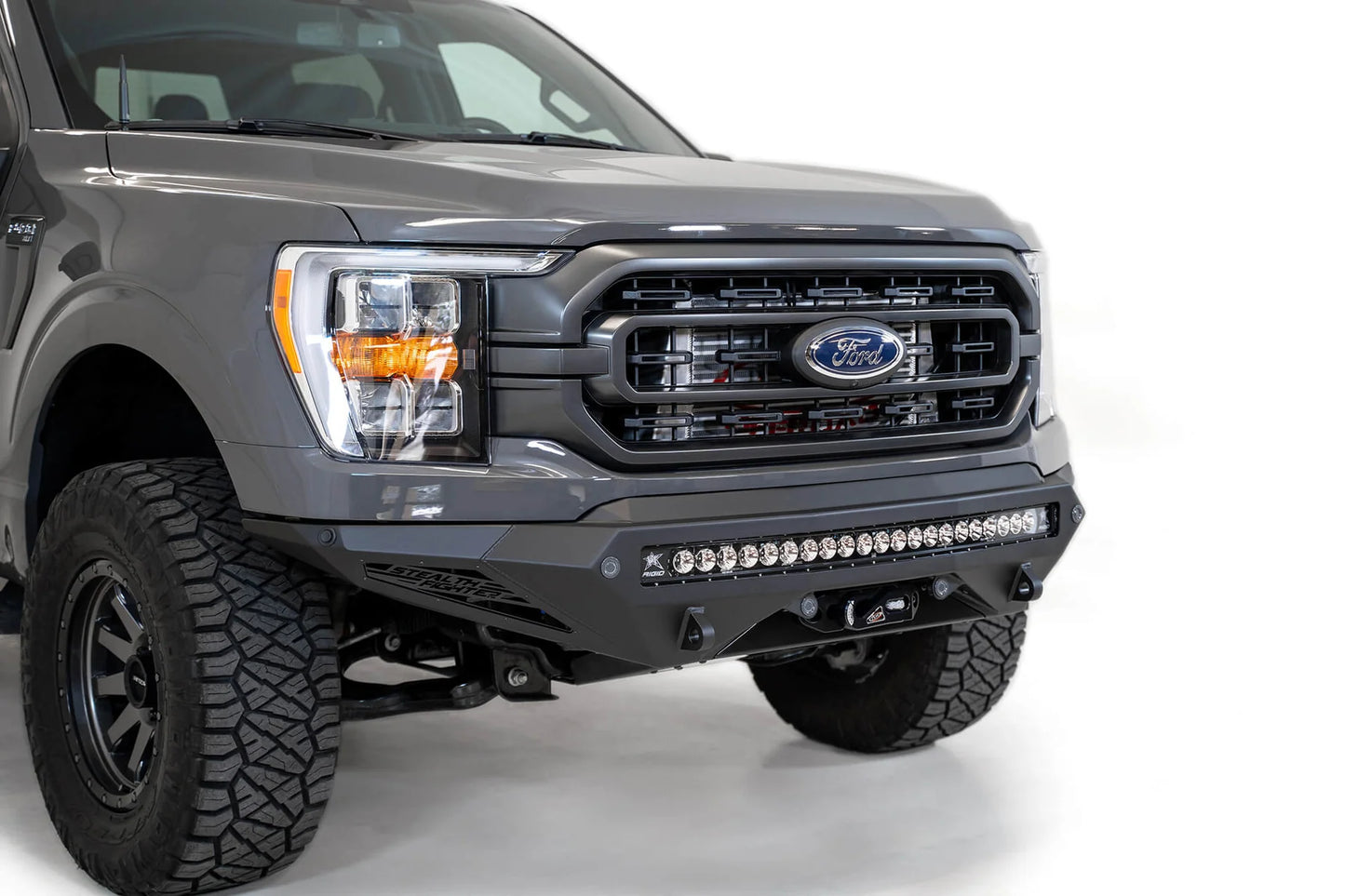 ADD 2021-2023 FORD F-150 STEALTH FIGHTER WINCH FRONT BUMPER