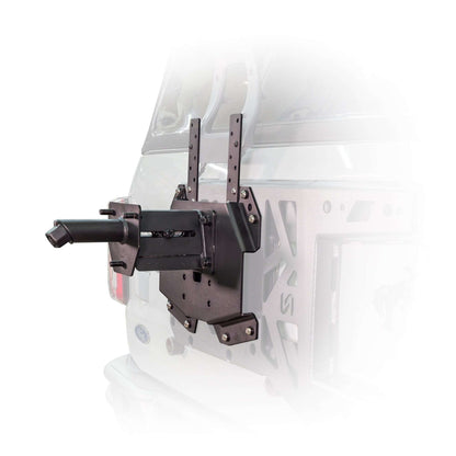 Adjustable Tire Carrier and Camera Mount for Ford Bronco