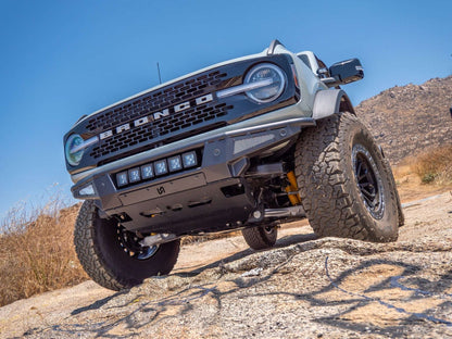 Baja Tubular Front Bumper and Skid Plate for Ford Bronco
