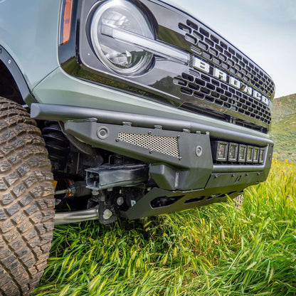 Baja Tubular Front Bumper and Skid Plate for Ford Bronco