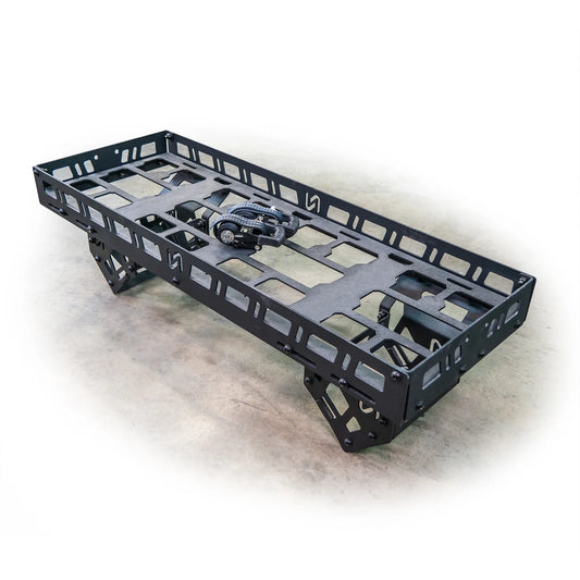 Turn Offroad Universal Offroad Spare Tire Storage Rack - Offroad Ice Chest Carrier
