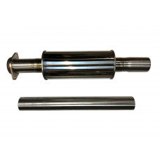SPD 2011-2020 F-150 True 3" 304 Stainless Performance Stage 2 Resonated Pipe - Extended Length