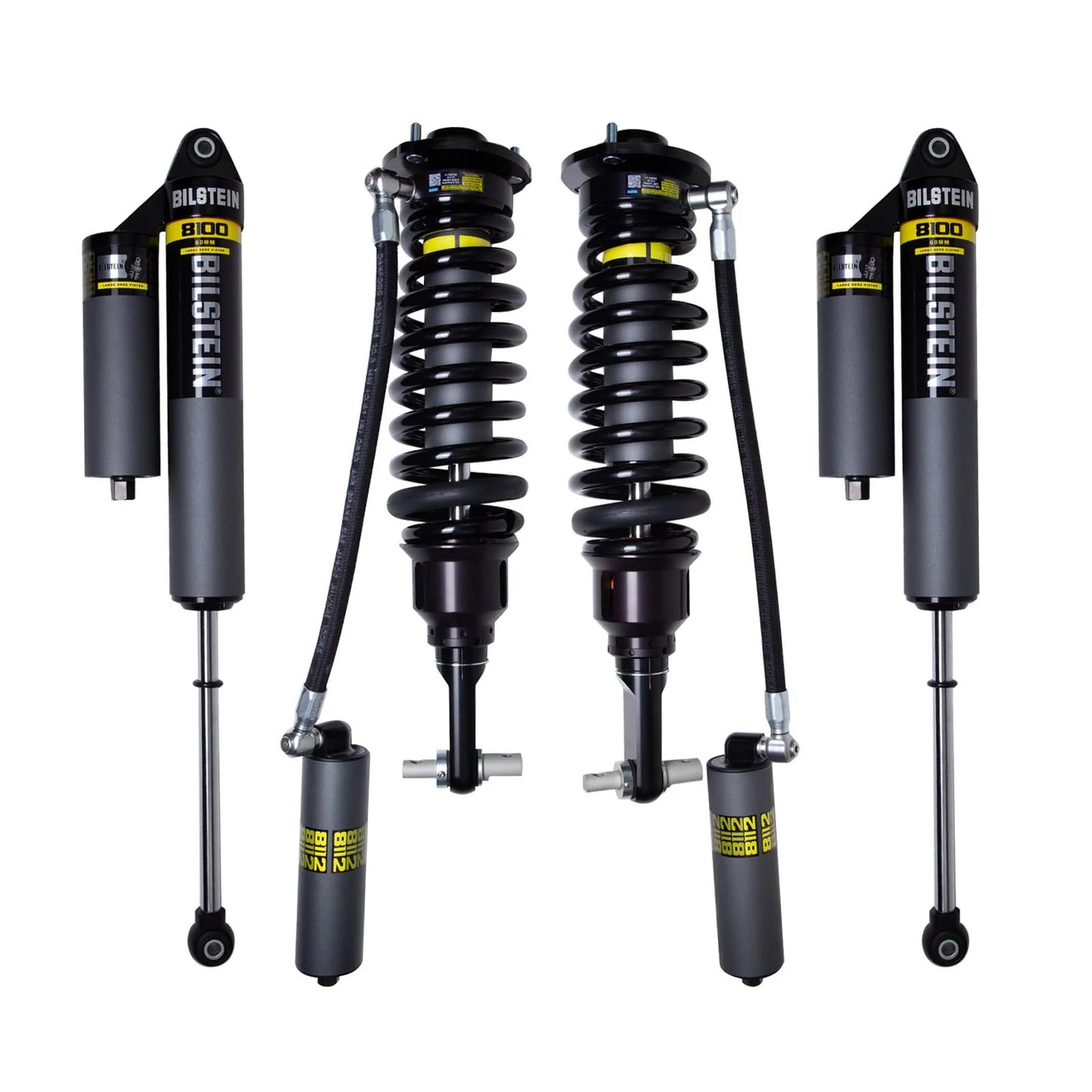 15-26 F-150 Bilstein B8 8112 ZoneControl CR Coilovers & Rear 8100 Shocks w/ Reservoir