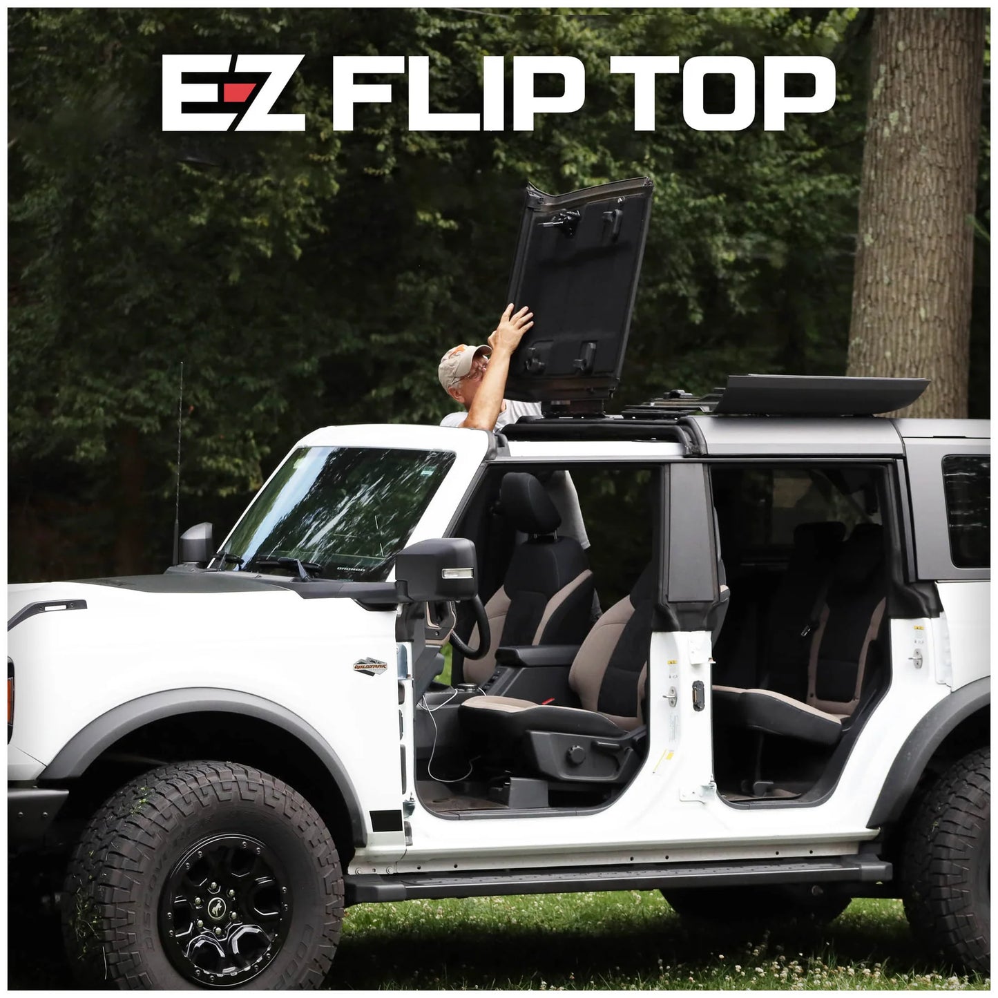 Ford Bronco 6th Gen 2 or 4 Door FLIP-TOP by EZ4X4