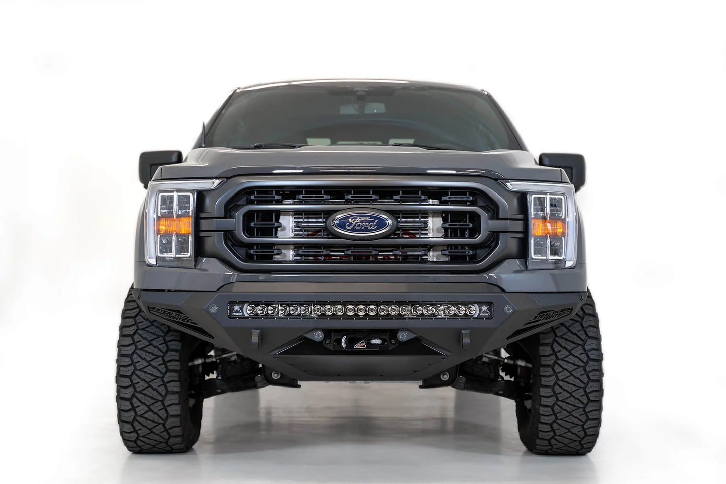 ADD 2021-2023 FORD F-150 STEALTH FIGHTER WINCH FRONT BUMPER