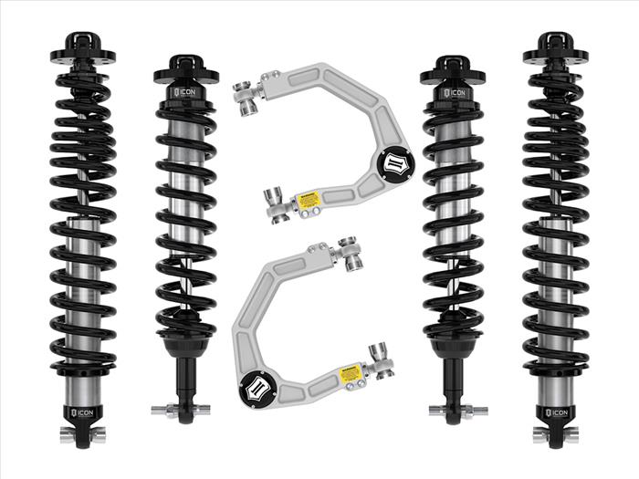 Icon 21-Current Bronco Sasquatch 2-3" Lift Stage 3 Suspension System Billet