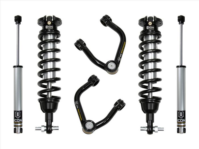 ICON 20-23 FORD RANGER 0-3.5" STAGE 2 SUSPENSION SYSTEM W TUBULAR UCA STEEL KNUCKLE K93202TS