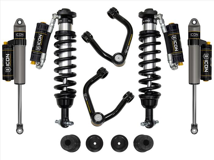 ICON 20-23 FORD RANGER 0-3.5" STAGE 5 SUSPENSION SYSTEM W TUBULAR UCA STEEL KNUCKLE K93205TS