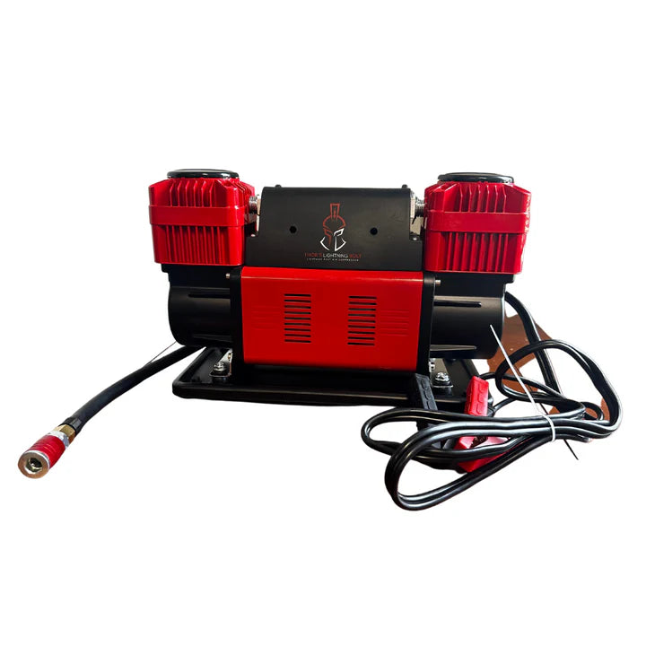 Thor's Lightning Bolt Portable 12v True Dual Air Compressor 10.6 CFM