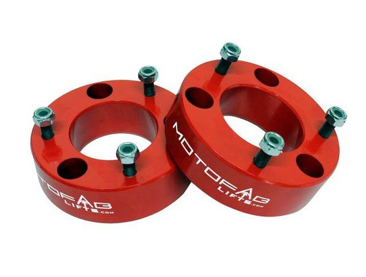 MOTOFAB 2" Front Leveling Lift Kit RED F150-2Red