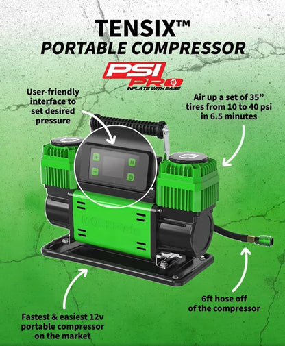 MORRFlate TenSix™ PSI Pro™ 12v Portable Compressor