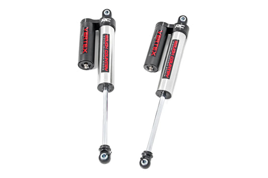 Rough Country Vertex 2.5 Reservoir Rear Shocks 0-3.5" | Ford F-150 4WD (2015-2025)