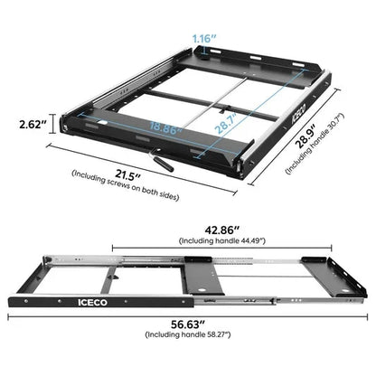ICECO VL60Pro/APL55 Mounting Slide
