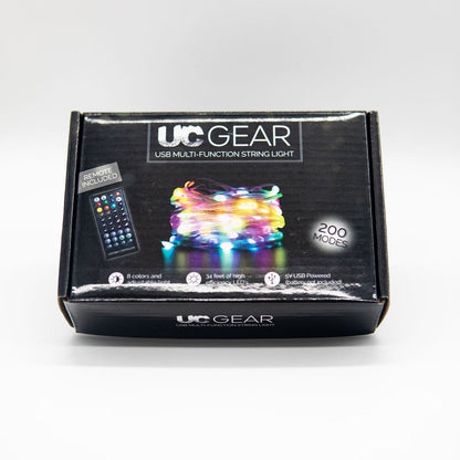 UC Gear LED String 34' - Multi Color with Remote