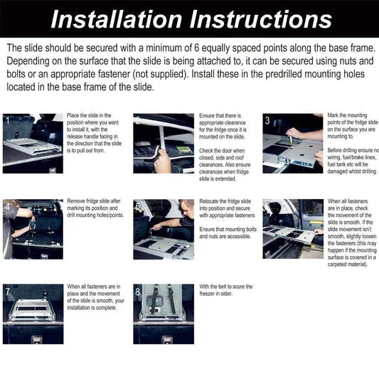 ICECO VL60Pro/APL55 Mounting Slide