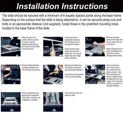 ICECO VL60Pro/APL55 Mounting Slide