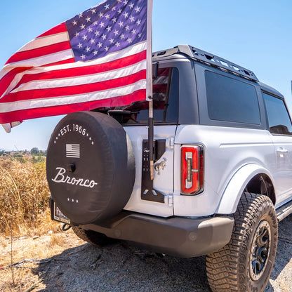 Turn Offroad 2021+ Ford Bronco Tailgate Flag Mount