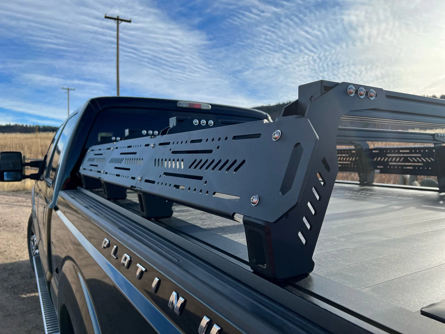 UpTop Overland TRUSS AFS Adaptive Full Size Truck Bed Rack F 150 or HaloLifts